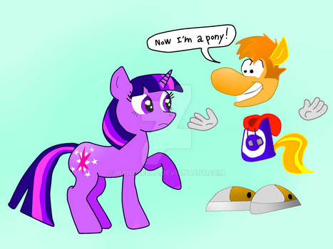 Now Rayman is a pony!