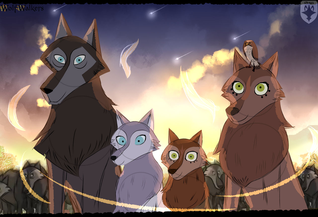 Running With The Wolves by St4rkes on DeviantArt