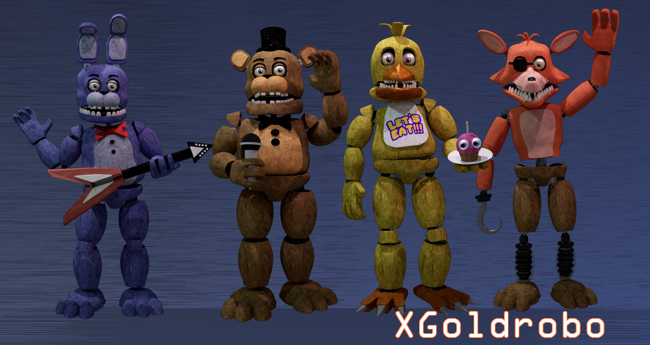 Withered АНИМАТРОНИКИ