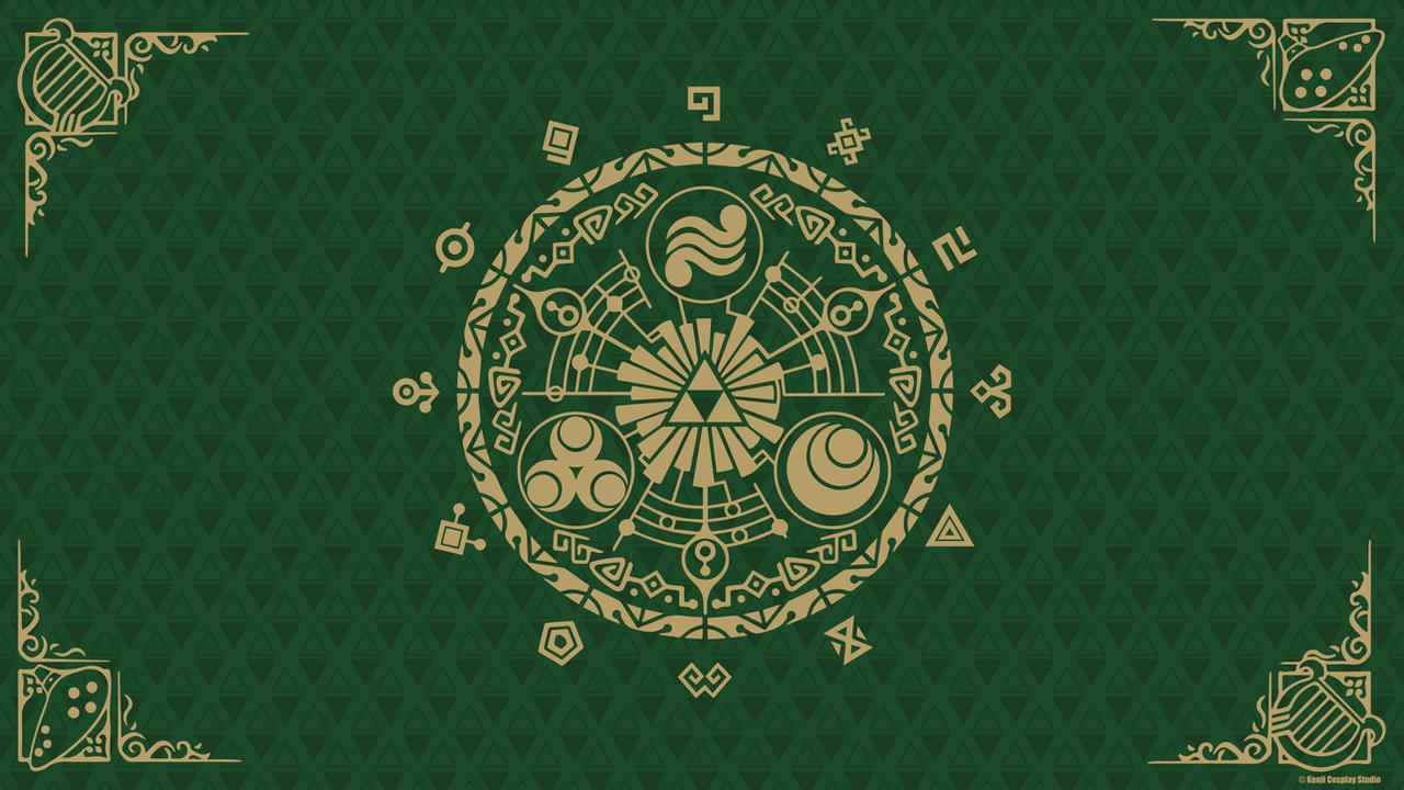 Zelda Backround Pattern Background The Legend of Zelda #2 by Kenji-Cosplay-Studio on DeviantArt