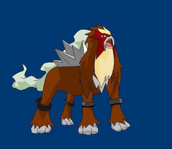 Entei by Poisonkeyblade2 on DeviantArt