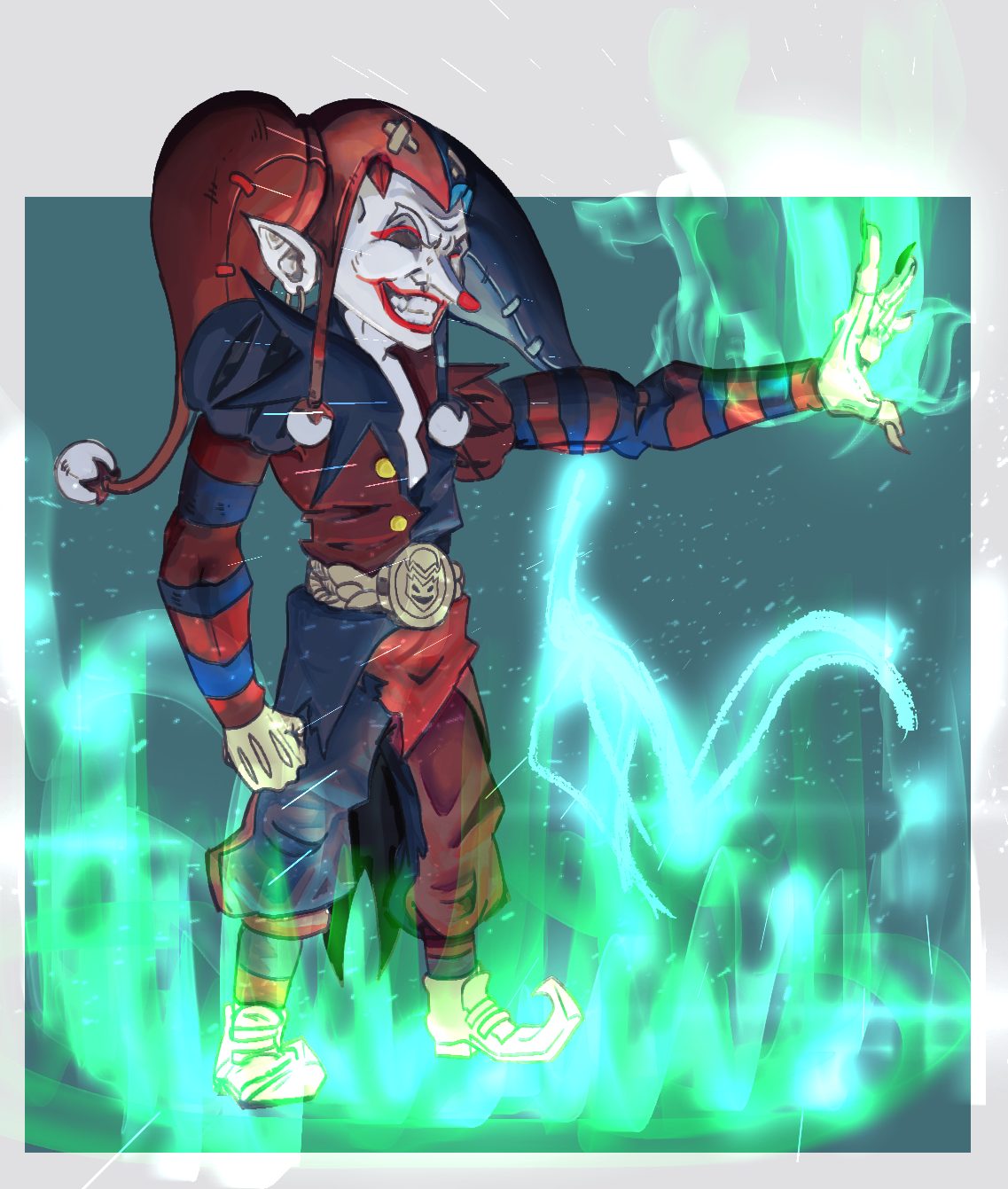 Werewolf Jester The Jester by orewaroy on DeviantArt