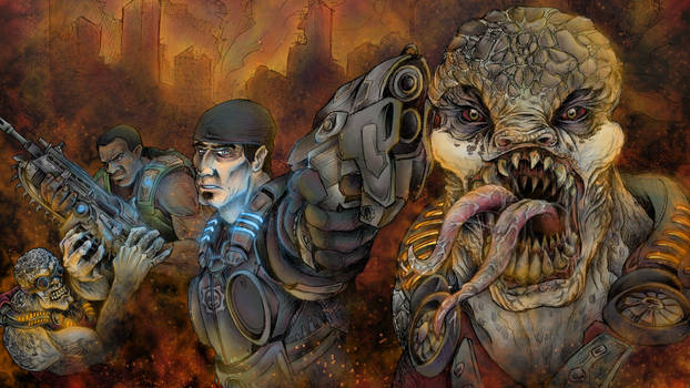 Gears of War 3 by Phill-Art on DeviantArt