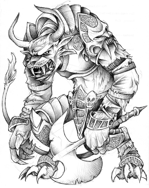 Charr Warrior : Guild Wars