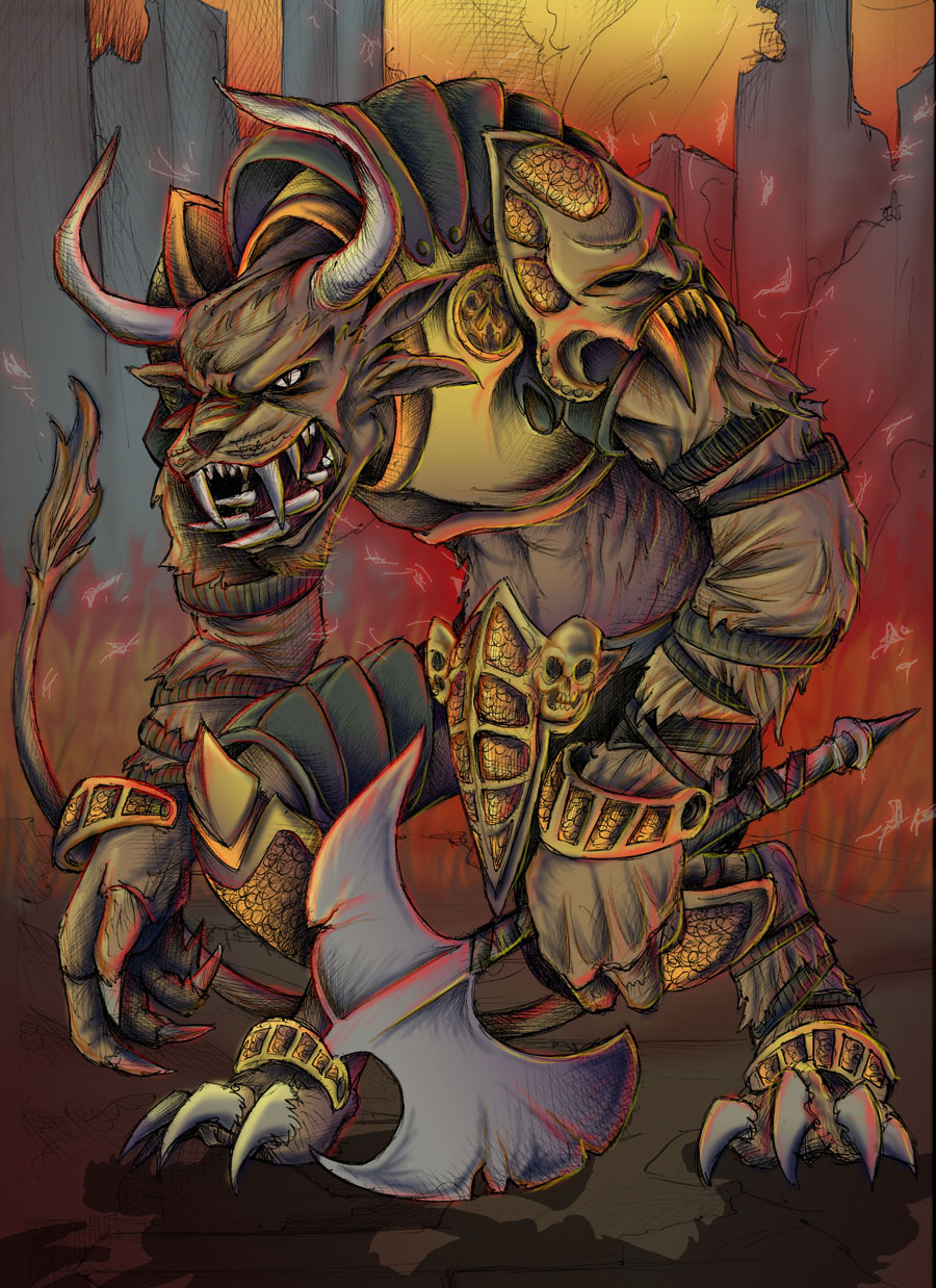 Guild Wars: Charr Warrior