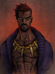 Erik Killmonger from Black Panther