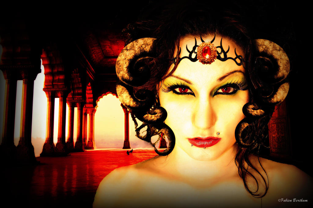 Goddess of the red temple