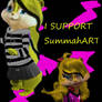 I Support SummahART stamp!