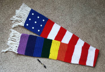 American/Pride scarf