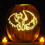 Toothless Night Fury Pumpkin