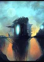 Station by ilya Tyljakov (speedpaint)