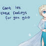 Valentine's card - Elsa