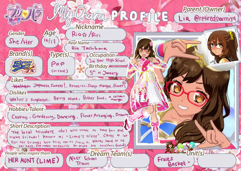 [MyChara Profile] - PriPara - Riri