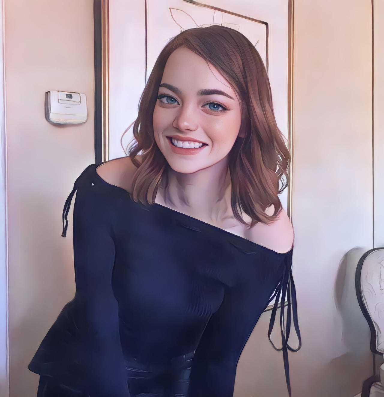 Emma Stone Smile a Sunshine by NCartoonizer on DeviantArt Emma Stone Smile a Sunshine by NCartoonizer on DeviantArt