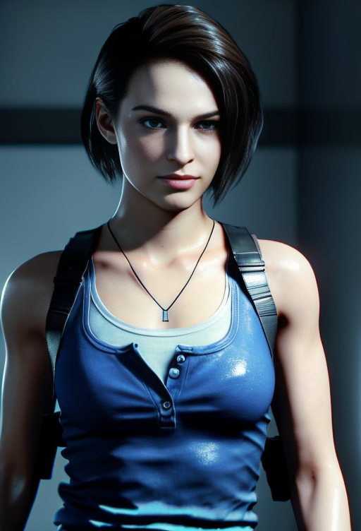 jill valentine re3 remake 3D Model in Woman 3DExport