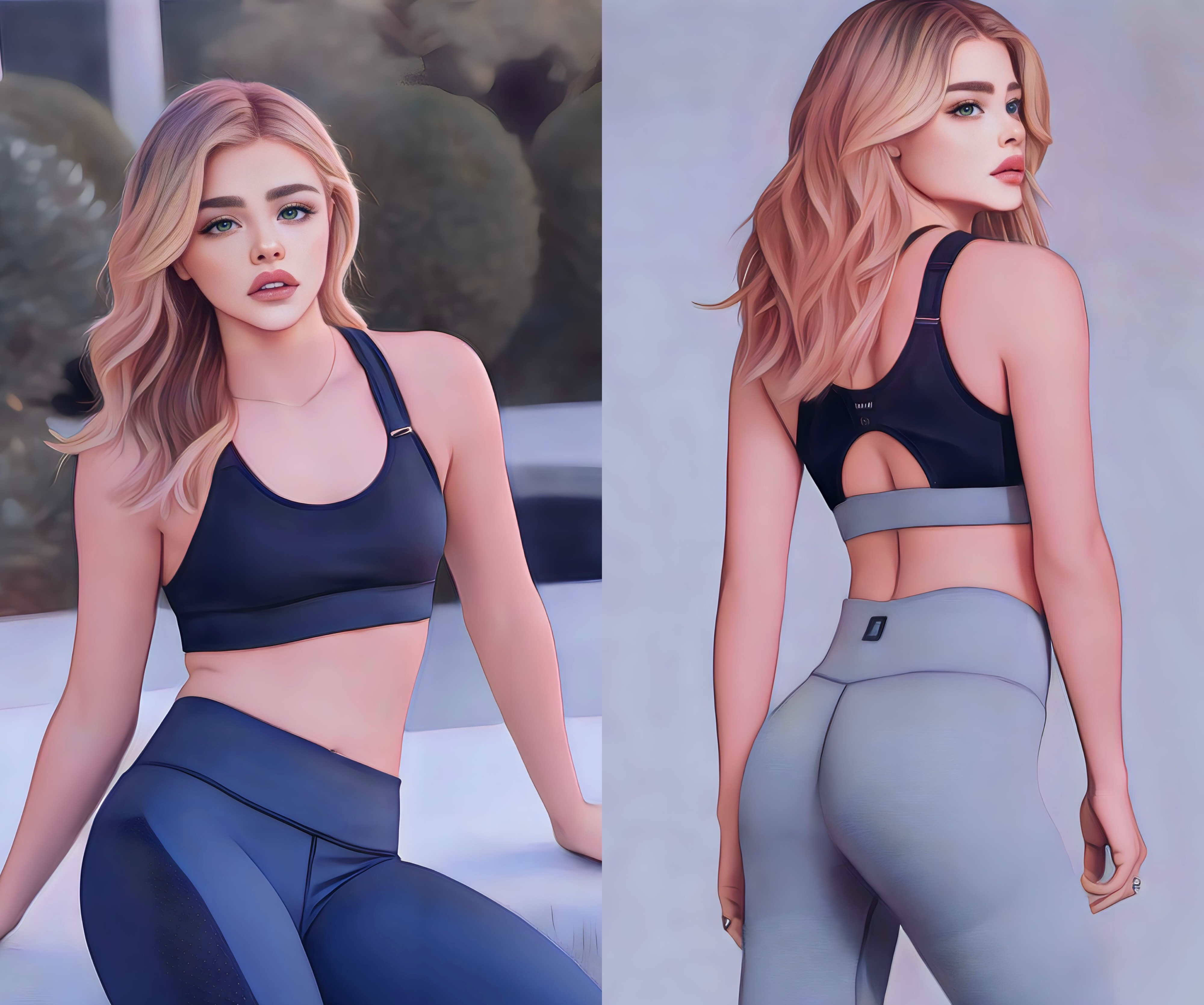 Chloe Grace Moretz - Figure by Celebcartoonizer on DeviantArt