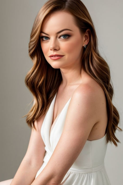 Emma Stone Modelling My Emma Stone model 2.0 (Final Version) by Celebcartoonizer on DeviantArt