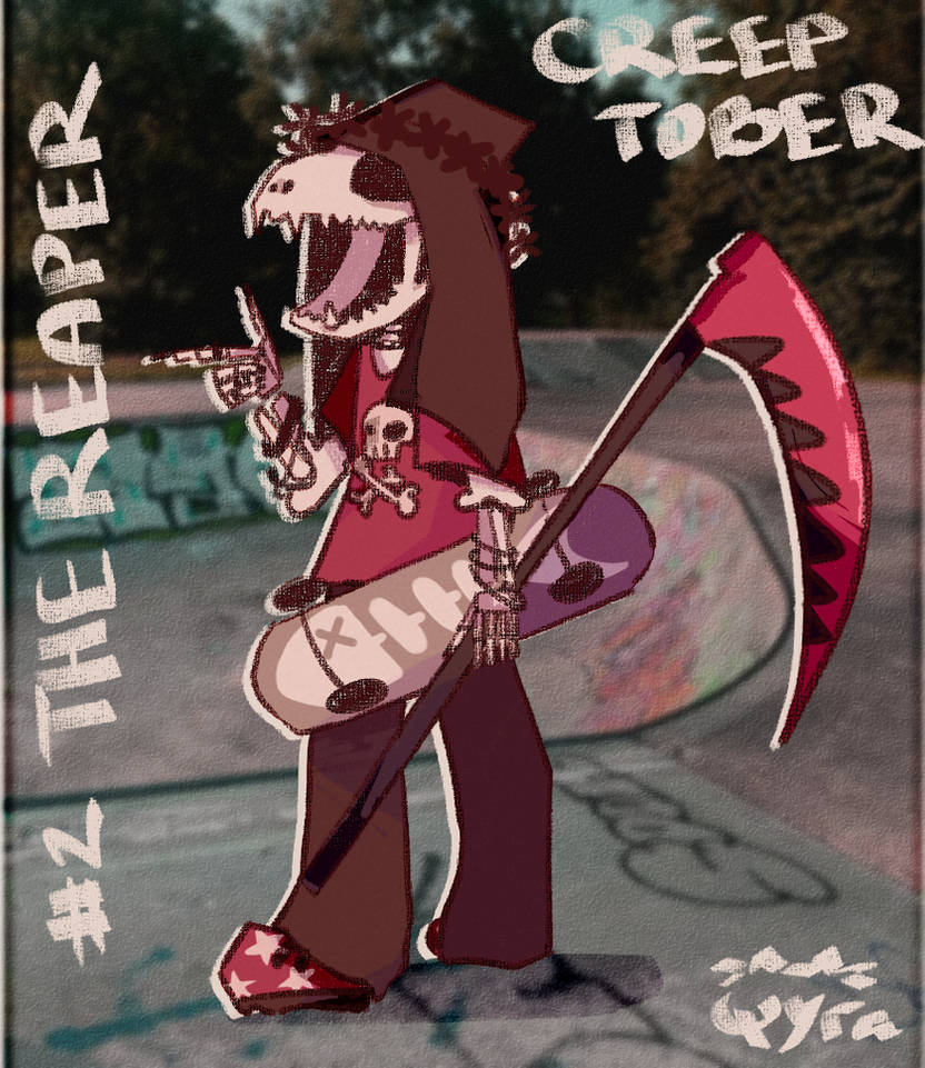 Reaper Snorting the reaper by sugarplum12 on DeviantArt