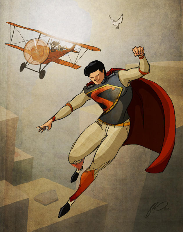 Project Rooftop Comic Project Rooftop: Superman by nongravity on DeviantArt