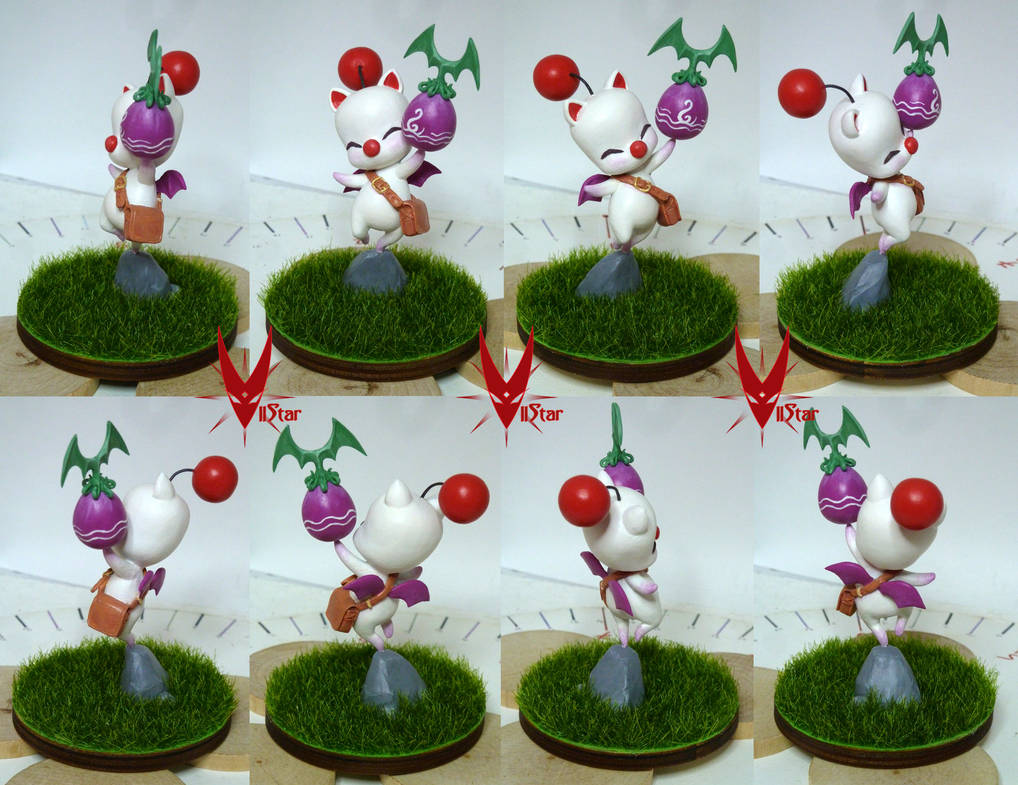 Moogle and Kupo Nut by VIIStar