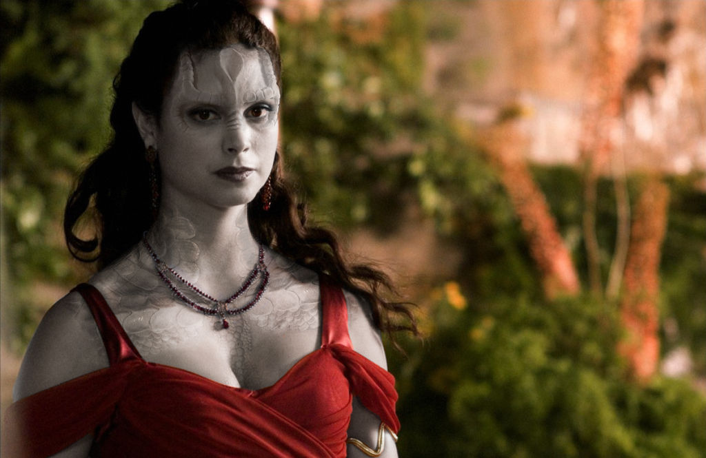 Morena Baccarin As A Bajoran Cardian Hybrid By Thatgeek On Morena Baccarin As A Bajoran Cardian Hybrid By Thatgeek