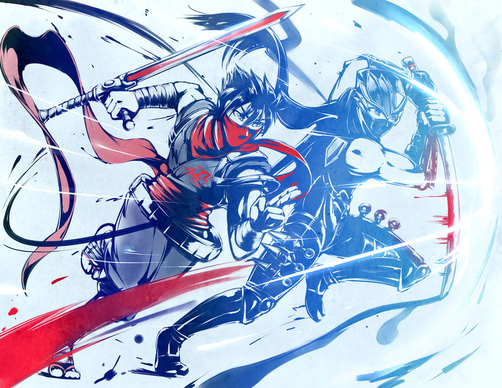 Strider Hiryu and Ryu Hayabusa by Outering on DeviantArt