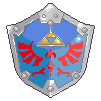 Hylian shield by Pixeldix