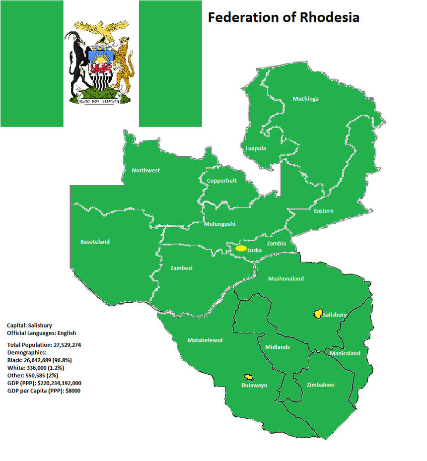 Rhodesian Fed Map by dragonvanguard on DeviantArt