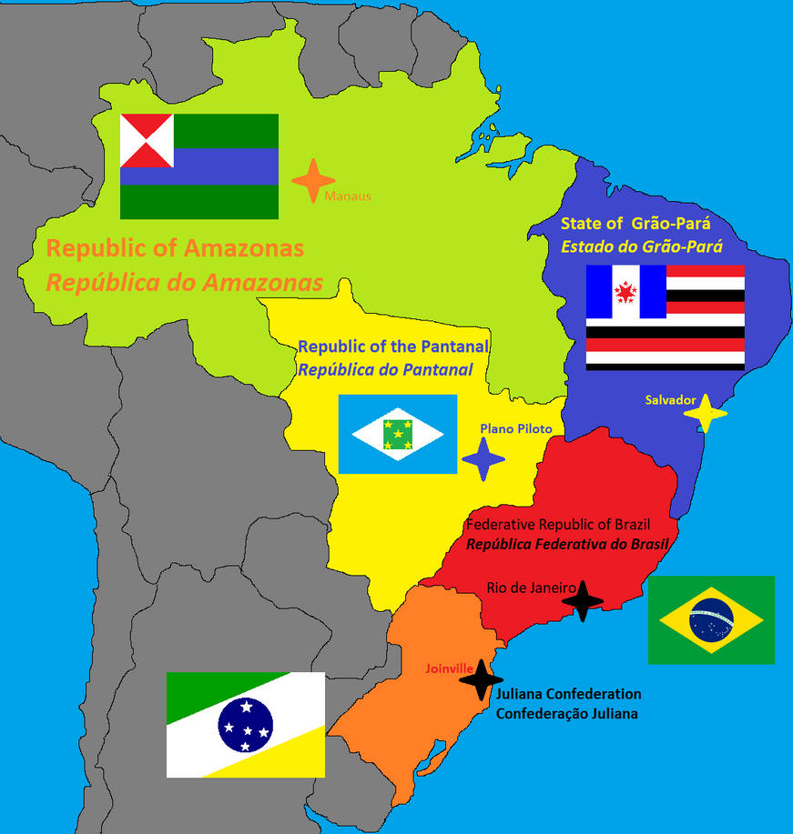 Balkanized Brazil By Dragonvanguard On Deviantart Balkanized Brazil By Dragonvanguard On Deviantart