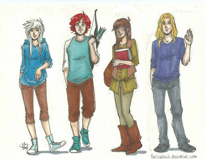 The big four modern genderbent