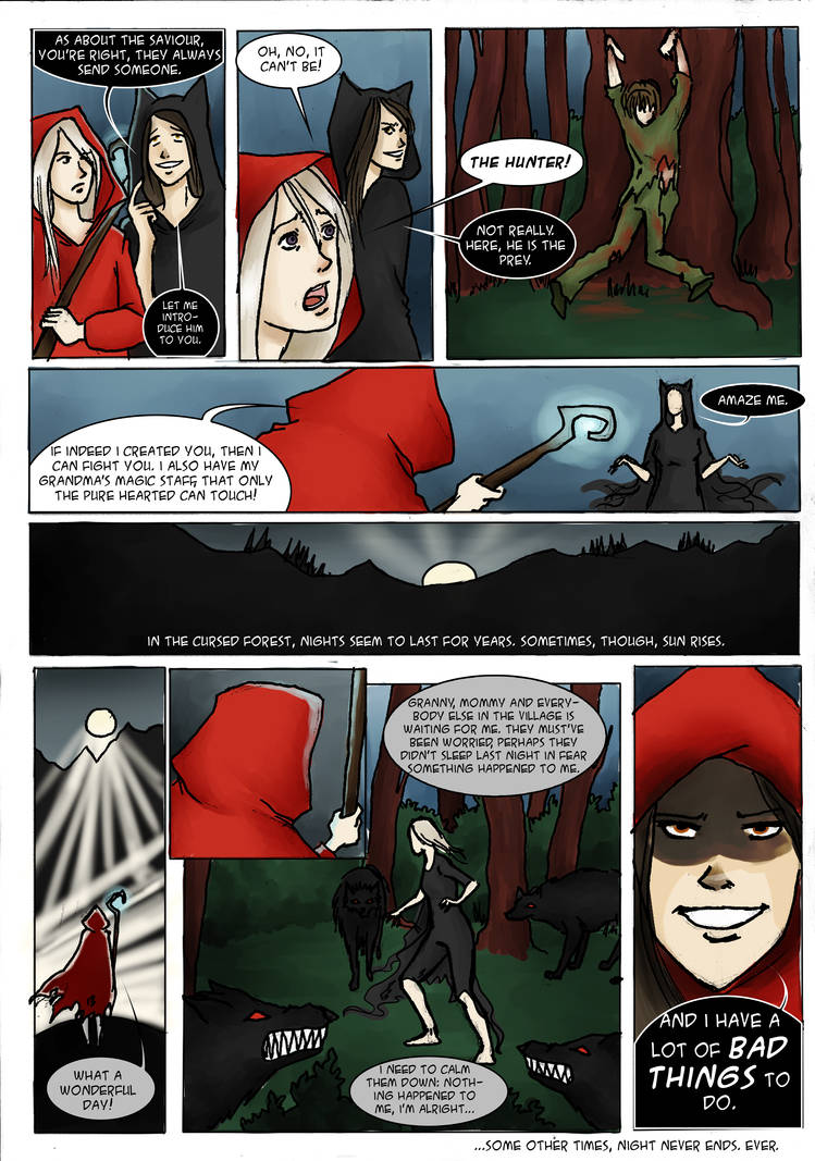Red Riding Hood comic pg6 by LilyScribbles on DeviantArt