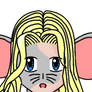 Woman face to mouse tf colour