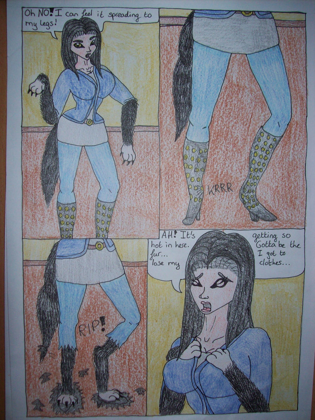 Werewolf Tf Comic page 4 by EduartBoudewijn on DeviantArt