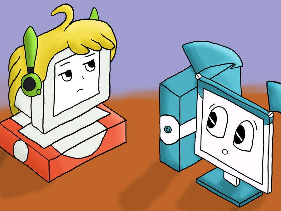 Jenny and Curly Brace Computer TF by EduartBoudewijn on DeviantArt