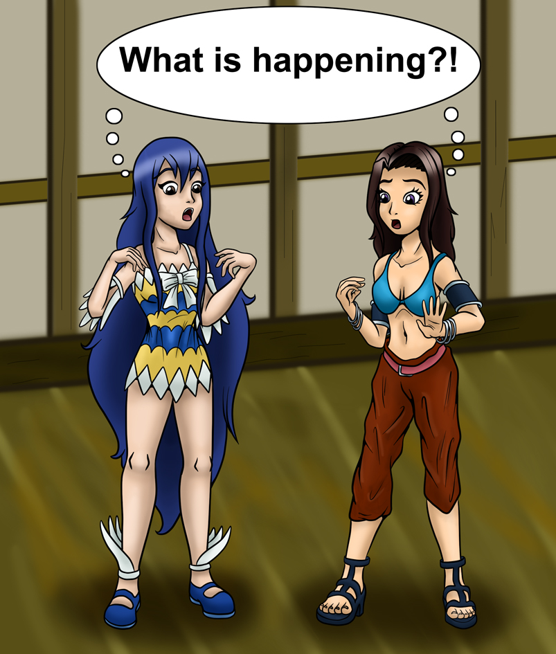 Commission: Cana Wendy Age Swap part 2.