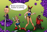 Weekly: Mr. Mxyzptlk's Easter Celebration by EduartBoudewijn