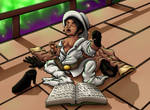 Gift: The Bumbling Bibliomancer by EduartBoudewijn