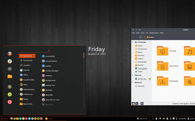 Linux Mint 17.2 Cinnamon Desktop 8/14/15