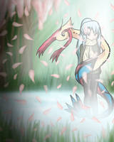 Shimana and Milotic