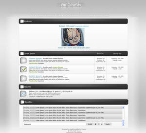 Airbrush forum . phpbb theme