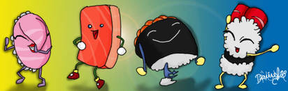 Dancing Sushi xD