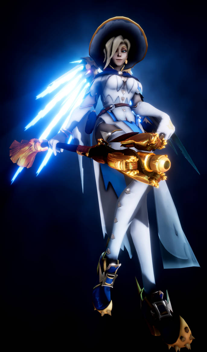 Mage Mercy by Lenamewn on DeviantArt