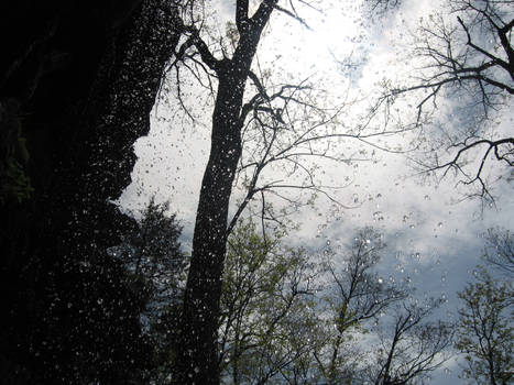 The otherside of the Waterfall