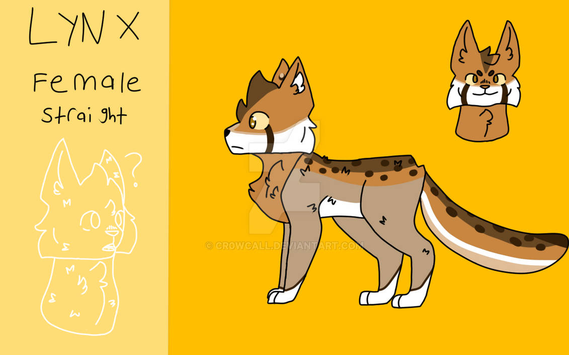 Minecraft Lynx Ruffle Lynx ref by CR0WCALL on DeviantArt