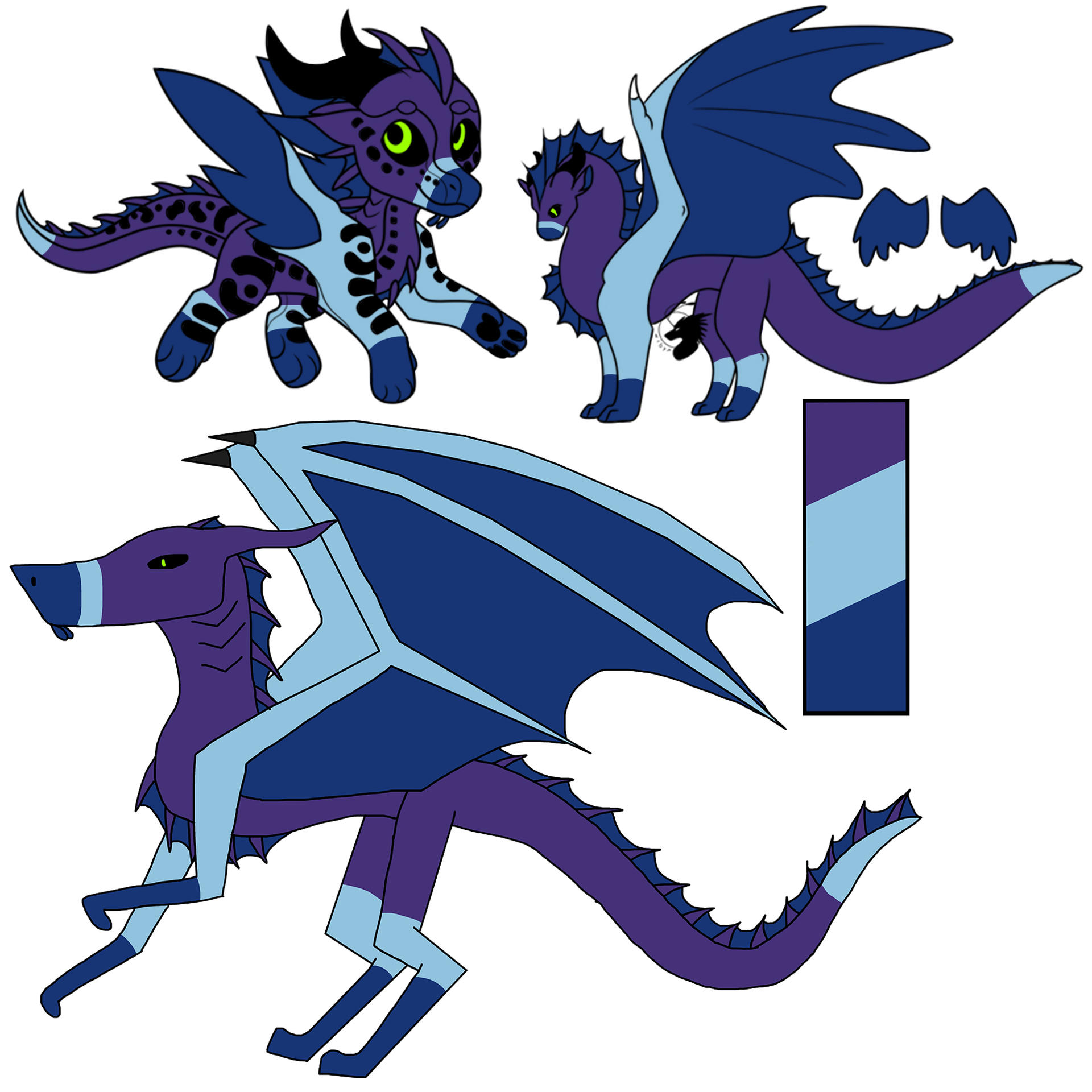 Azure Deviant Azure my seawing OC by HeisoTryllx on DeviantArt