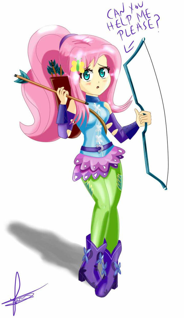 (Anime) Fluttershy Archer 