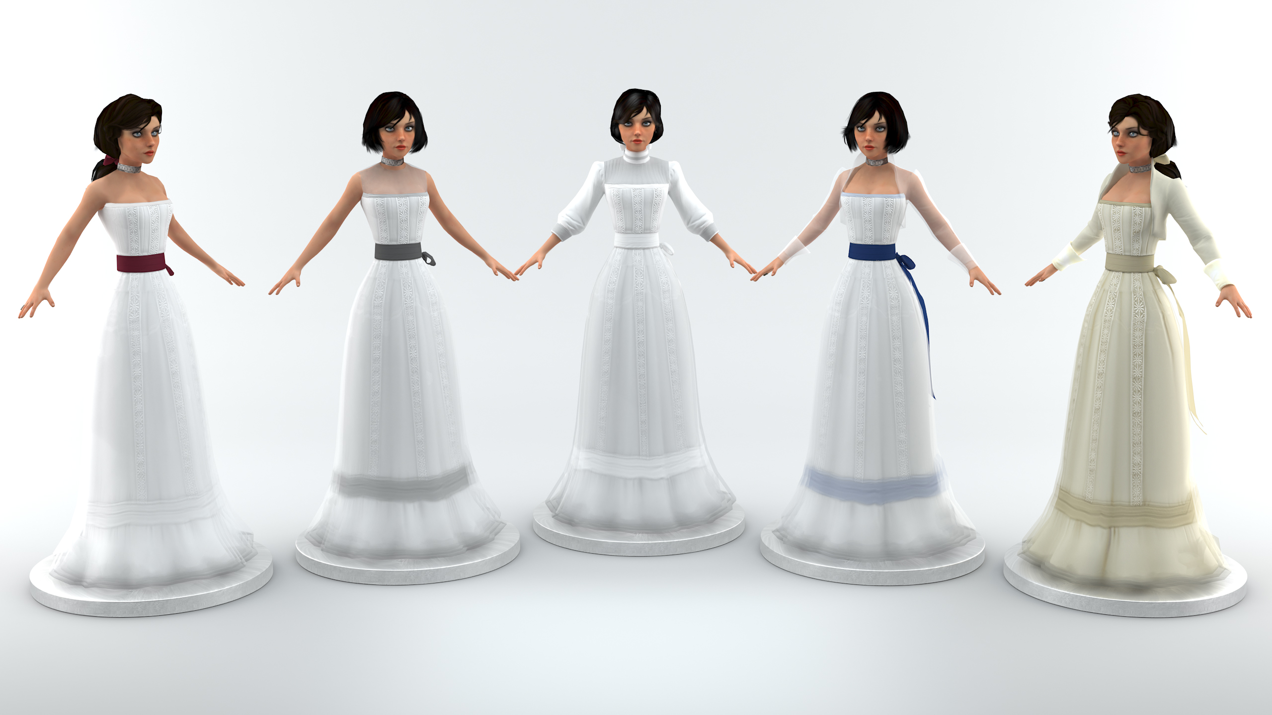 Elizabeth's Wedding Dress (New Models)