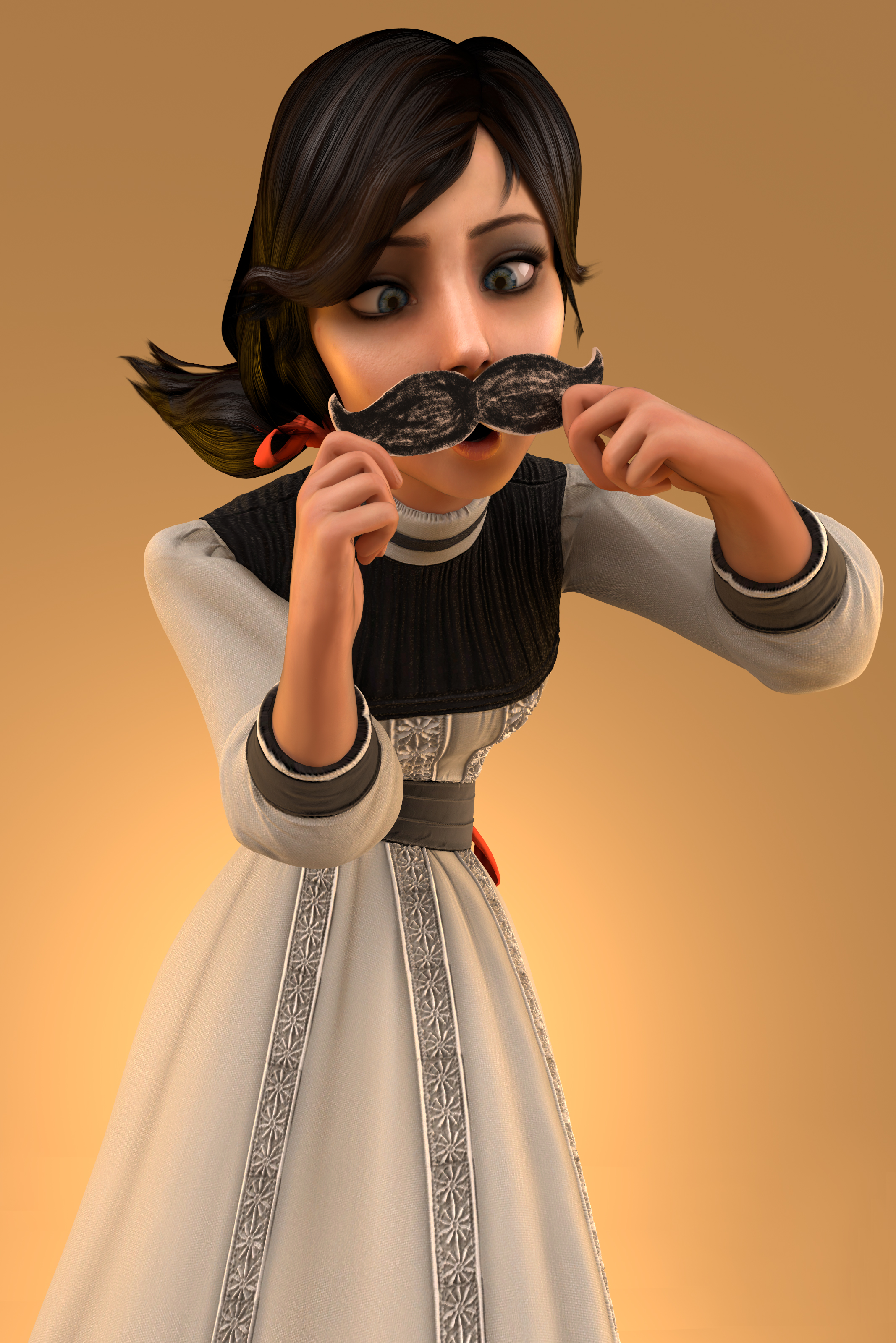 Lil' Miss Mustachio