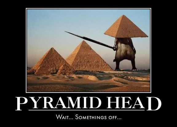 Pyramid head as gigachad : r/weirddalle