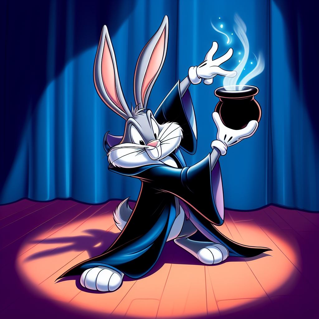 Bugs Bunny in The Sorcerer's Apprentice (3) by BartHisher98 on DeviantArt